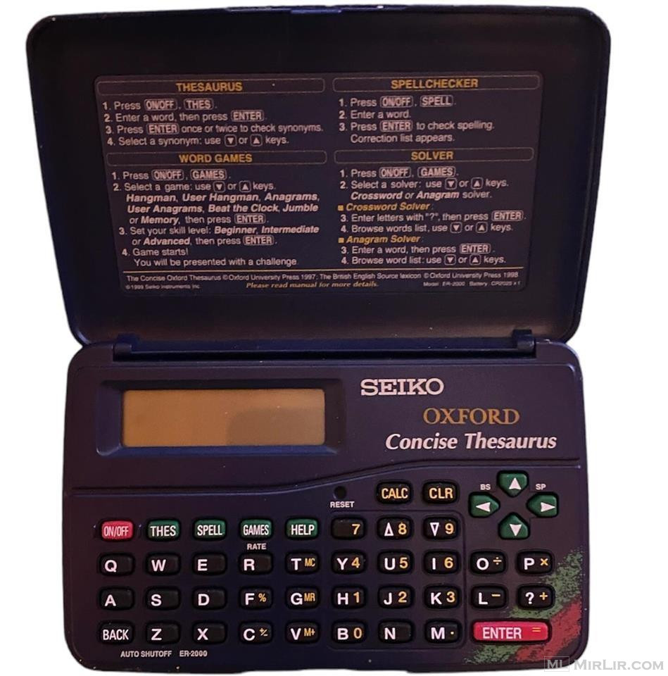 Kalkulator Seiko Original