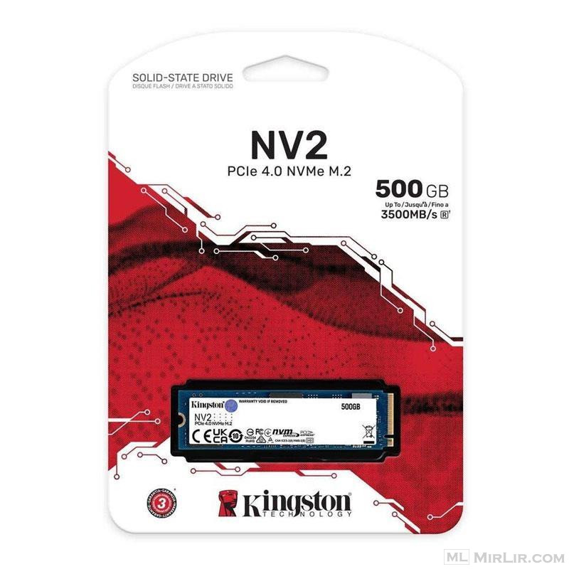 Kingston NV2 500GB M.2 NVMe PCie4.0 3500MB/s