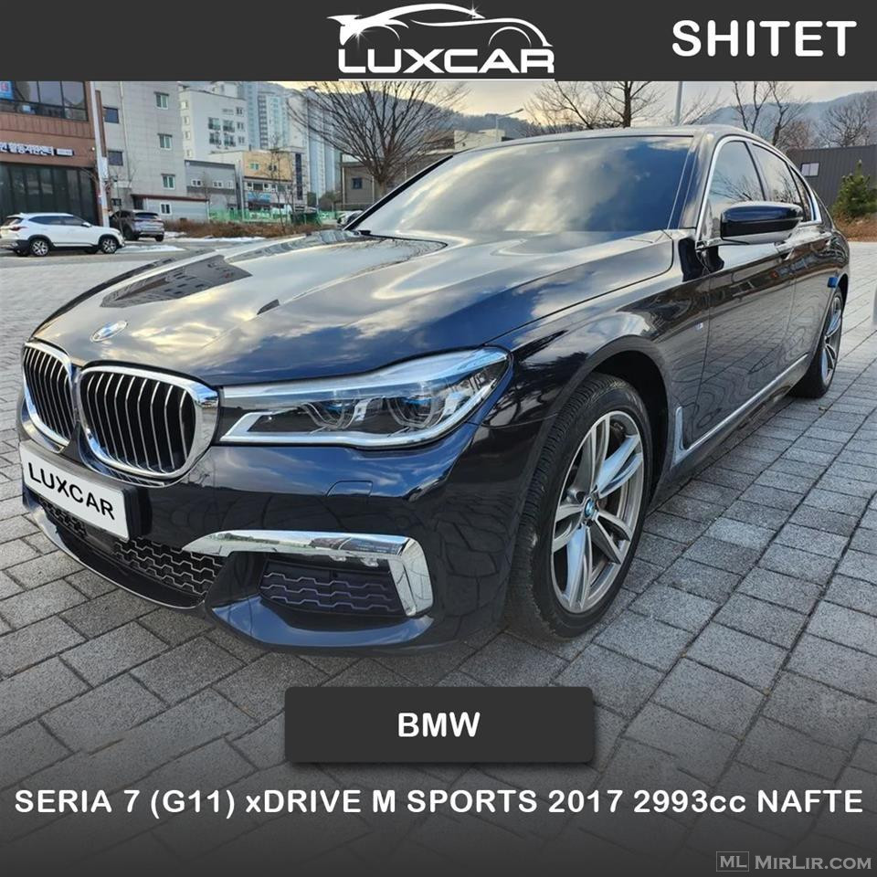 BMW Seria 7 (G11) xDRIVE M Sports 2017 2993cc Nafte