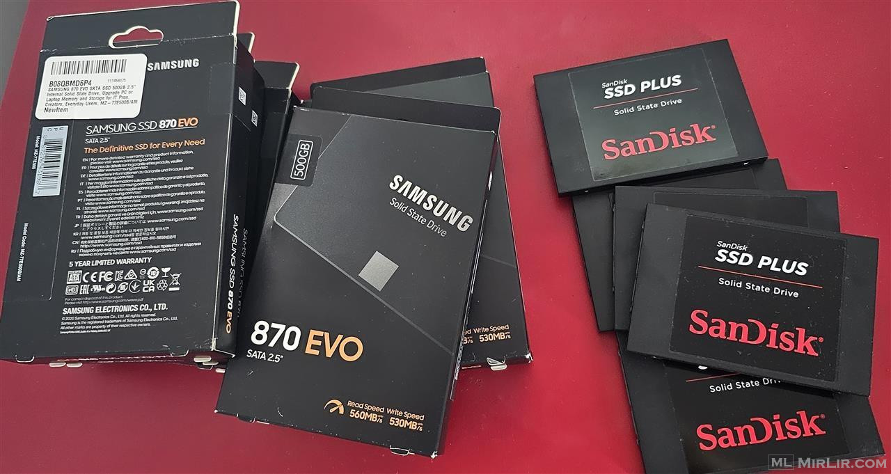 SSD Samsung 500gb e  RE NE KUTI E PAHAPUR