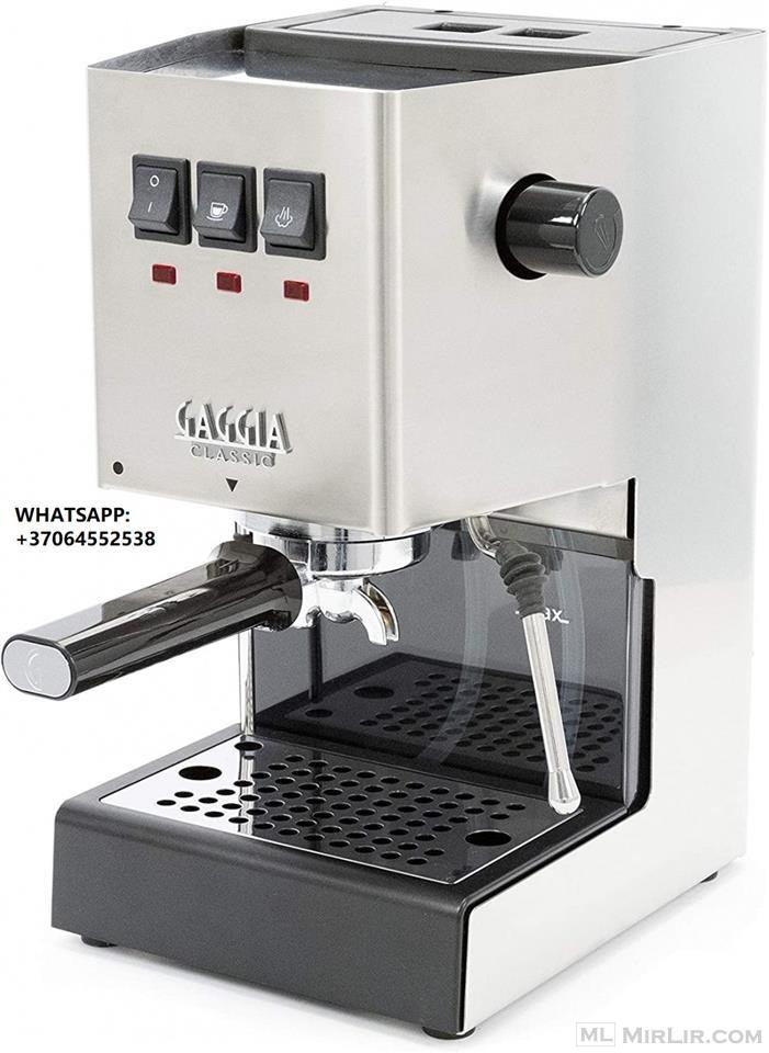 Gaggia RI9380/46 Classic Pro Espresso Machine, Solid, Brushe