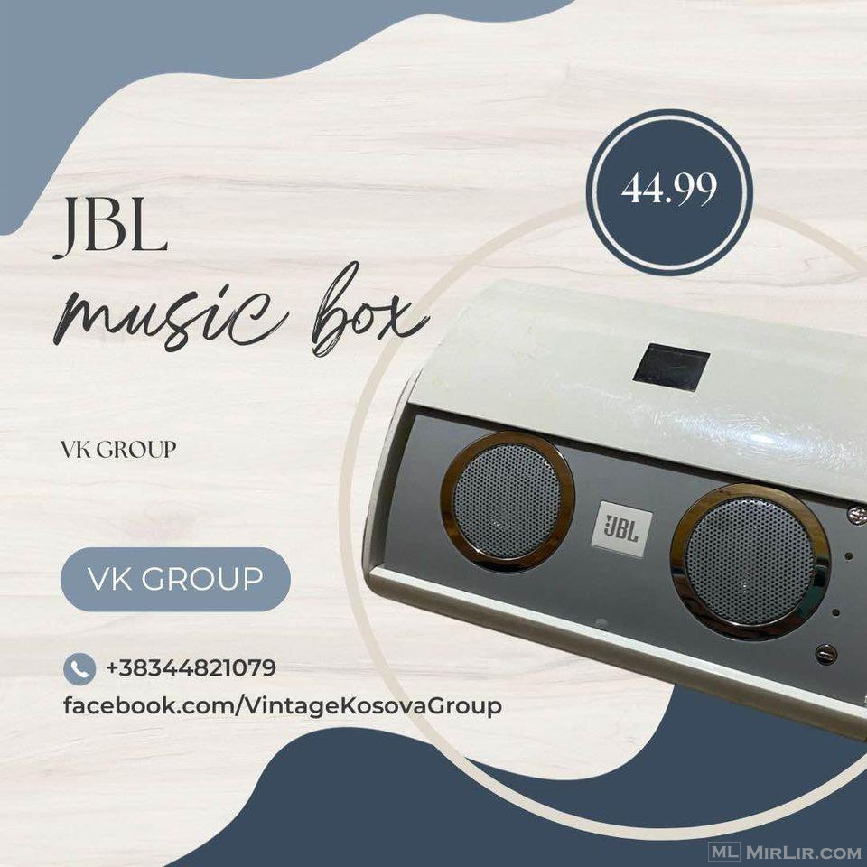 JBL music box me bluetooth