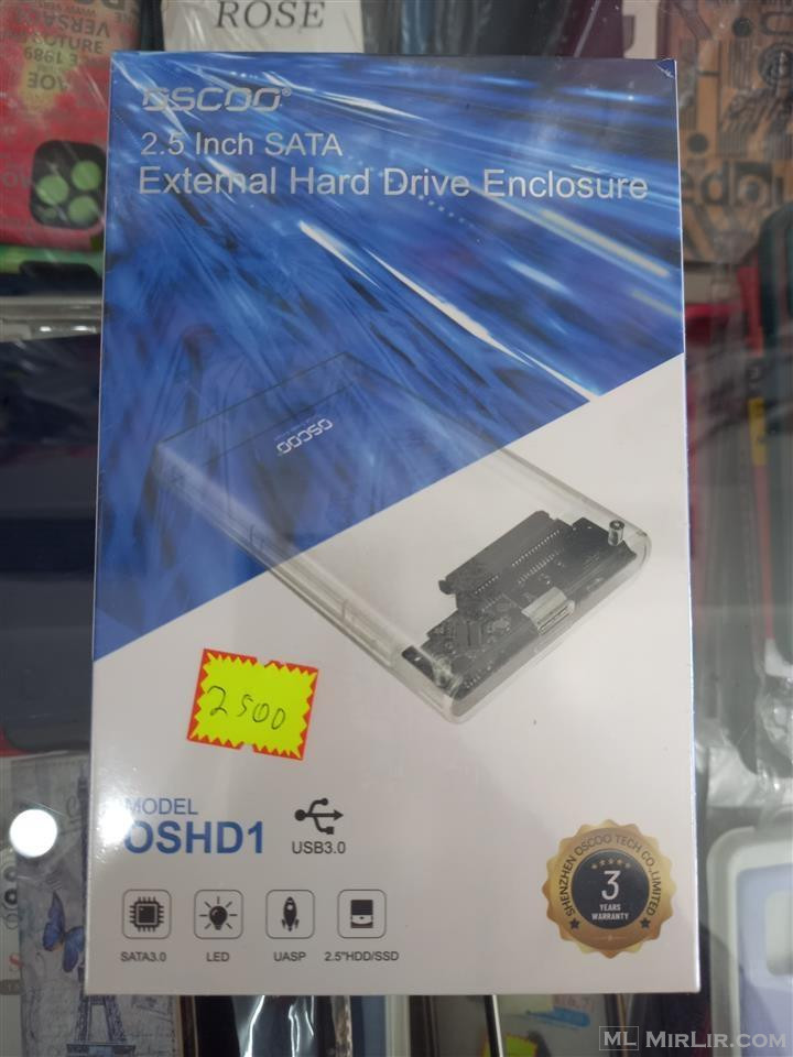 Adaptor per lexim HDD laptopi ose SSD