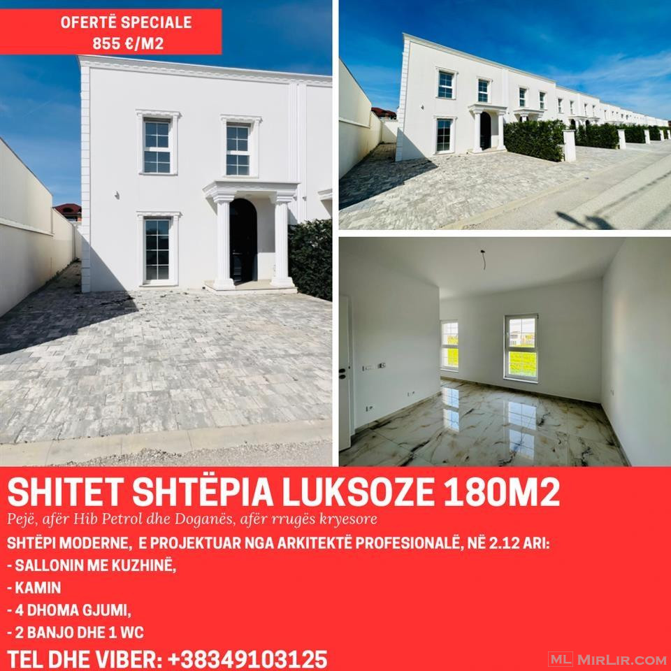 Speciale: Shitet nga Pronari shtepia 180m2 ne 2.12 ari