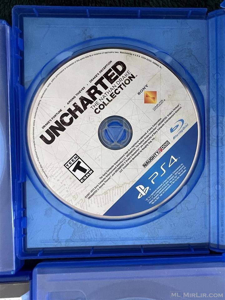 UNCHARTED THE NATHAN DRAKE COLLECTION PS4