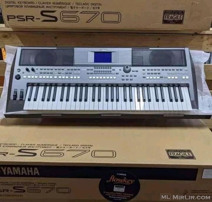 Yamaha psr 670 keyboard