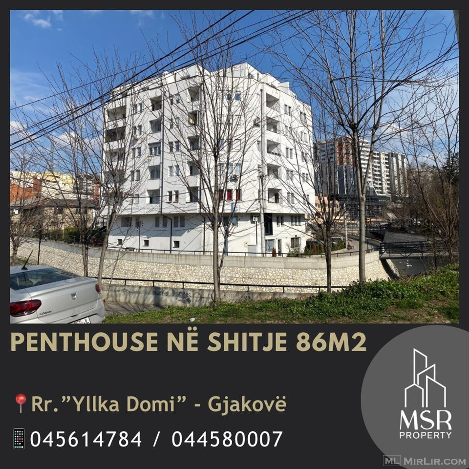 Penthouse në shitje 86m2