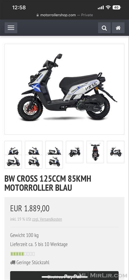 Shes BW CROSS 125CCM 