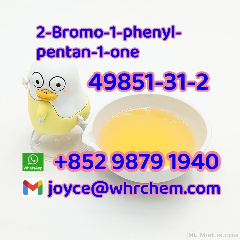 cas 49851-31-2  2-Bromo-1-phenyl-pentan-1-one with Best qual