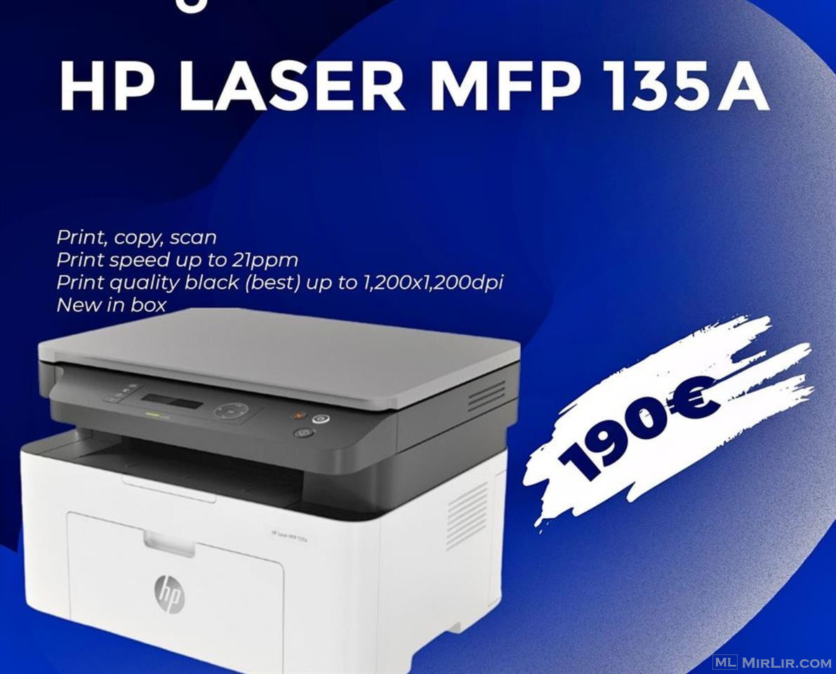 Shes HP Laser MFP 135A