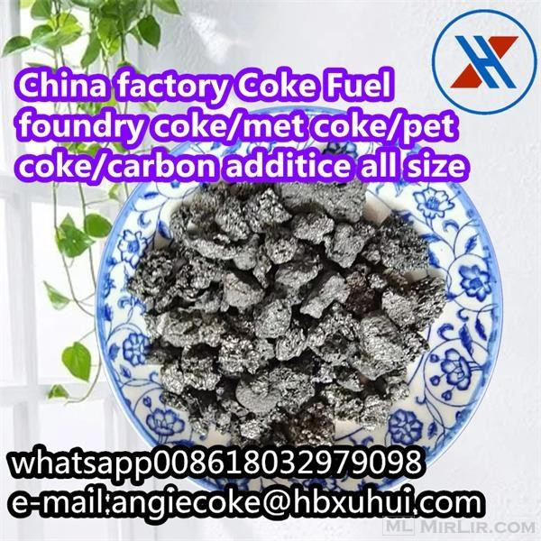 China Factory Supply  Metallurgical Coke Foundry Coke Calcon