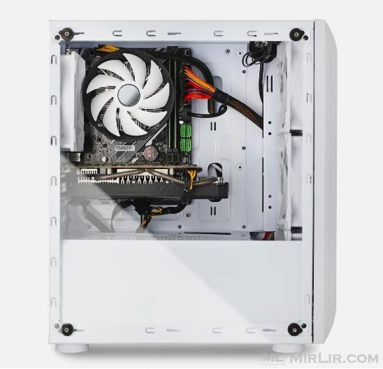 Custom White Gaming Desktop PC Intel i7 Quad 16GB 1TB AMD Ra