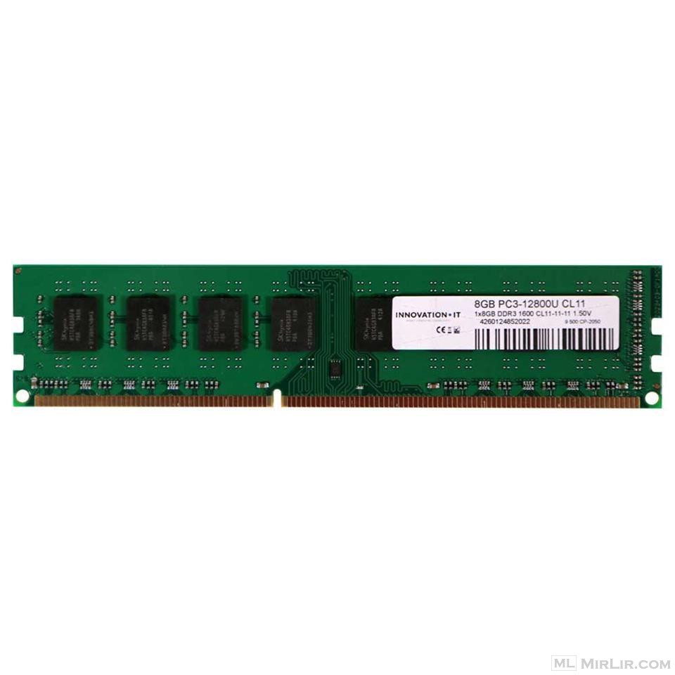 Ram memorje 8GB DDR3 per desktop