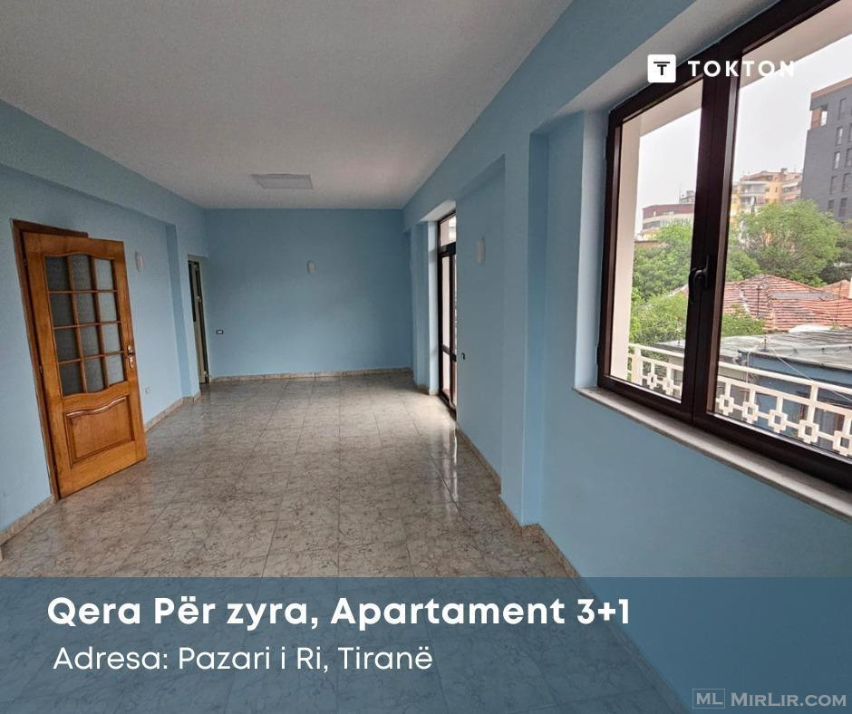 Qera, Apartament 3+1 ?Pazari I Ri, Tiranë