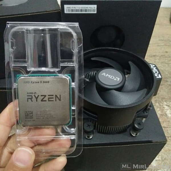 CPU RYZEN 5 2600 + FAN ORIGINAL AMD 