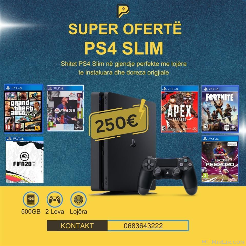 PS4 Slim + Lojera te instaluara