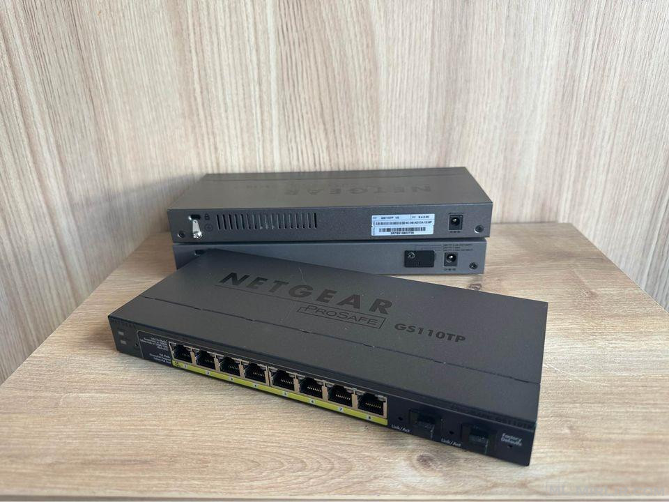 Ethernet Switch Netgear ProSAFE GS110TP