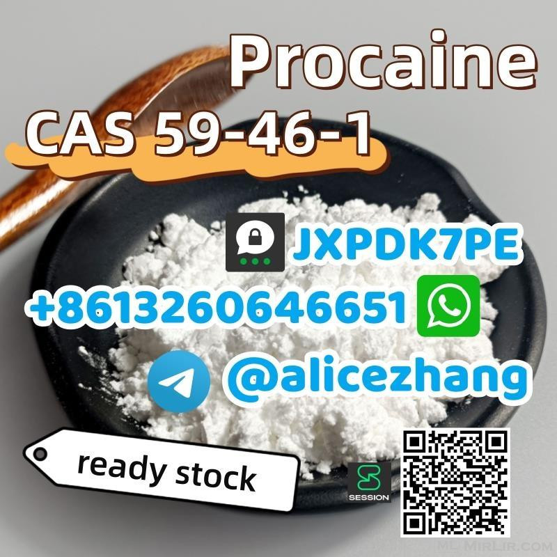 Hot sell CAS 59-46-1 procaine ready stock safe delivery what