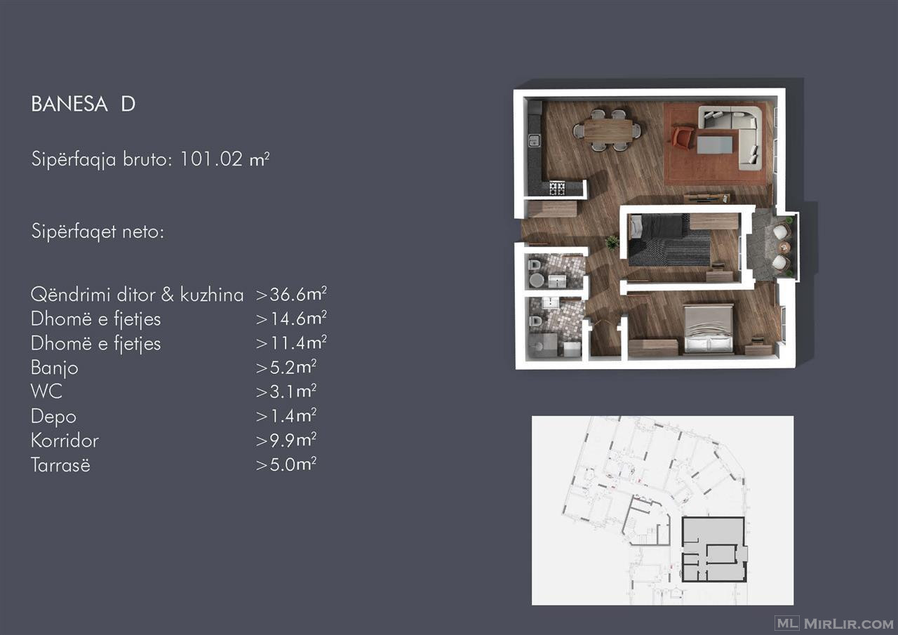 Shitet Banesa 101 m² - Foleja Residence