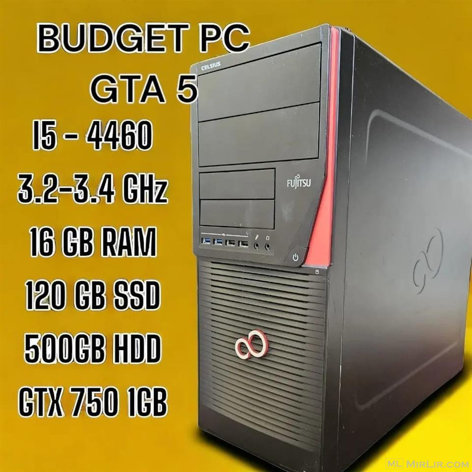 150 EURO BUDGET PC FOR GTA V + VIDEO GAMEPLAY I5 4460 3.2-3.