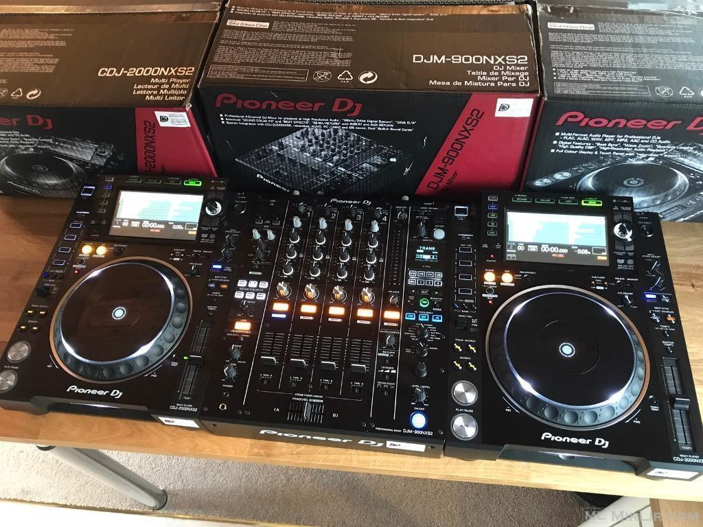 E REJA E REJA Pioneer DJ DJM-900NXS DJ Mixer dhe 4 CDJ-2000N