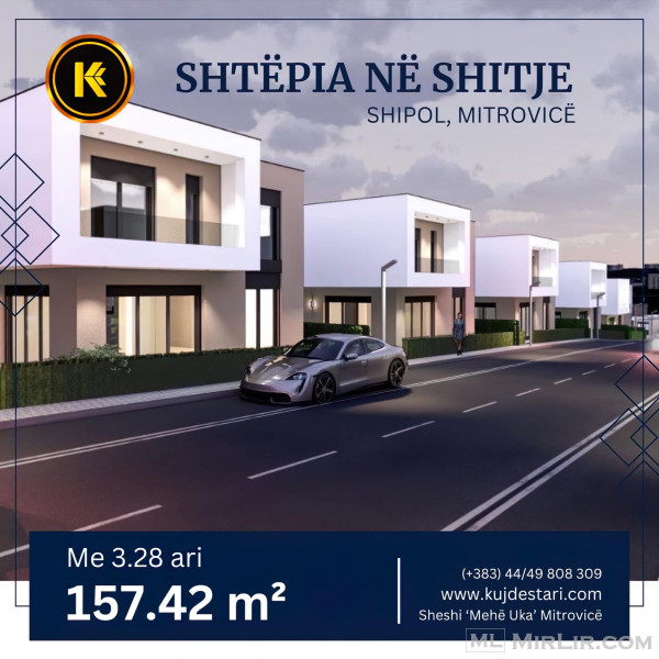 🆕𝐒𝐇𝐈𝐓𝐄𝐓 Shtëpia e cila ndodhet në Shipol, Mitrovicë