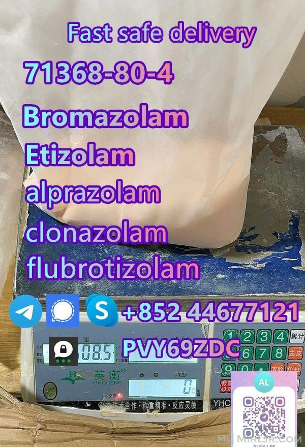 Etizolam 71368-80-4 Bromazolam pink powder +85244677121
