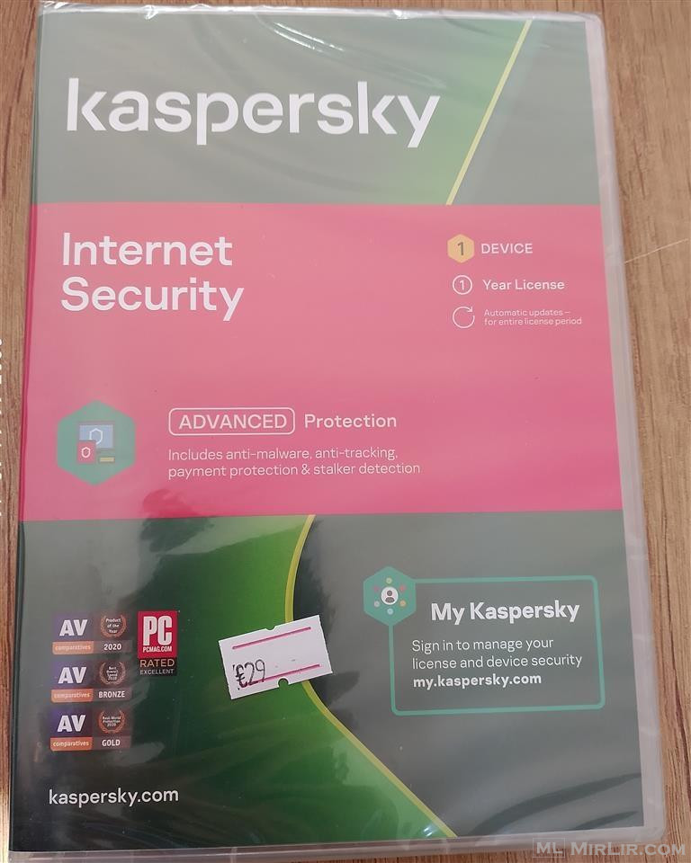 Antivirus Kaspersky internet Security 