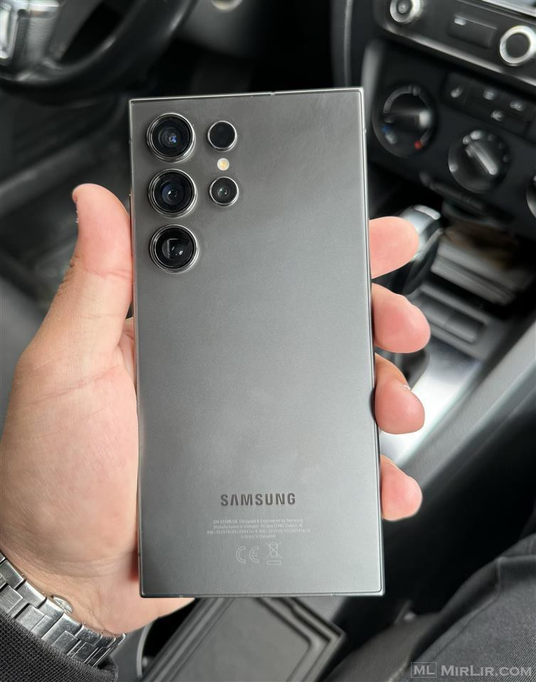 Samsung s24 ultra black titanium 256giga 12 ram 