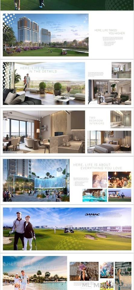 Shitet Apartament ne Dubai - DAMAC Hills Golf Gate