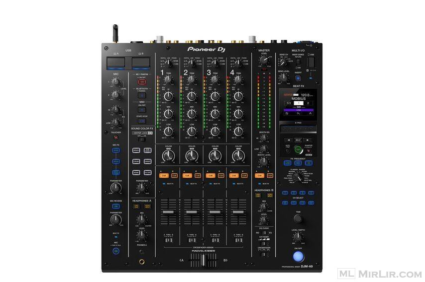 Pioneer DJ DJM-A9 4-Channel Digital Pro-DJ Mixer with Blueto