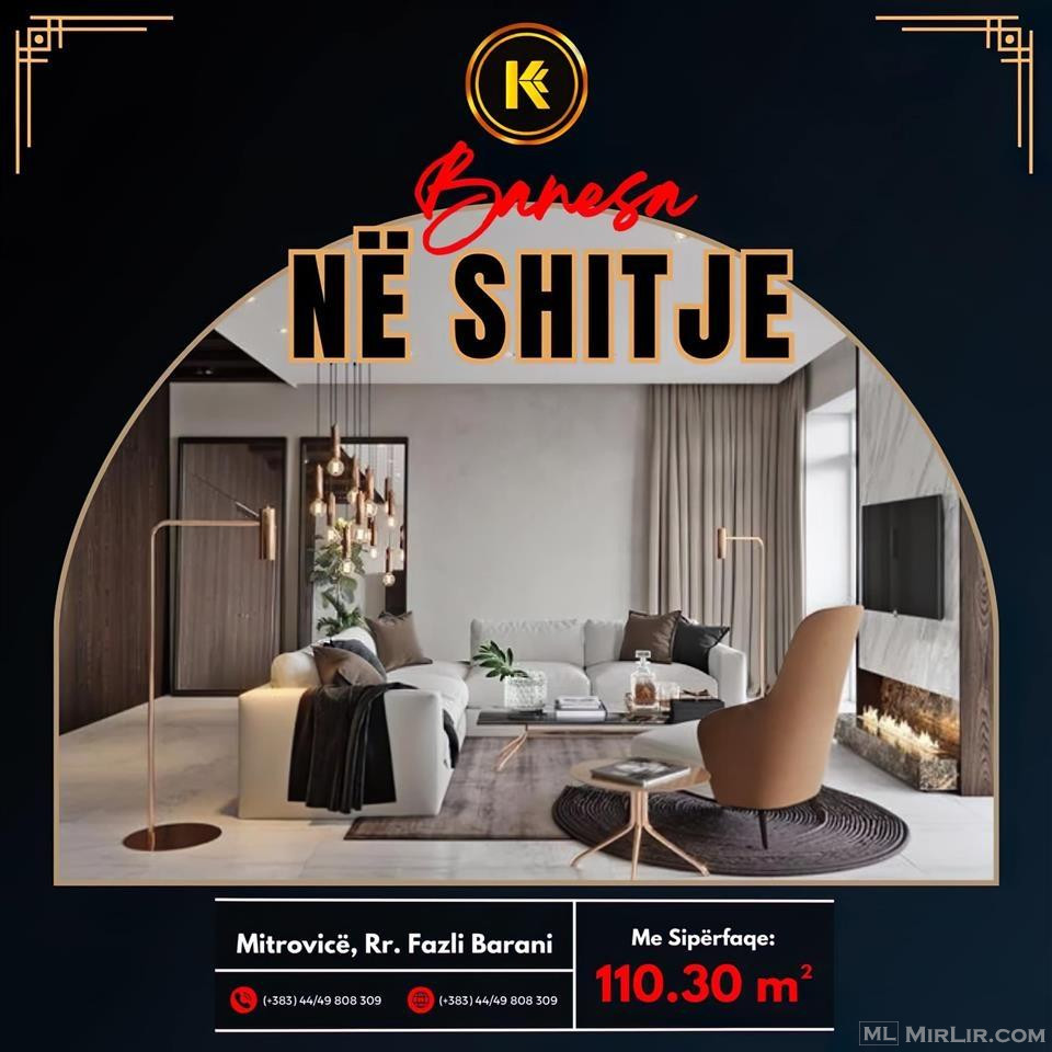 ??????? Banesa në Mitrovicë me sipërfaqe: 110.30 m²?