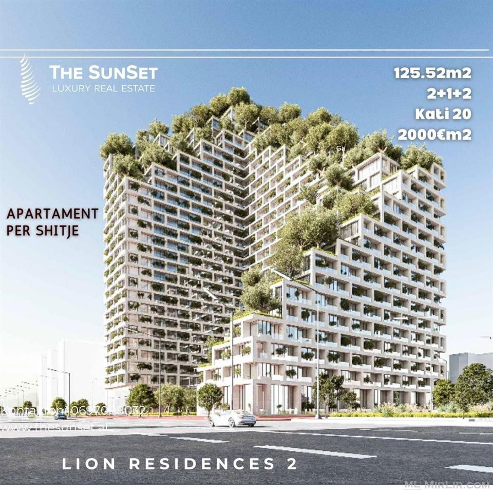 Apartament per shitje , 2+1+2 Lion Residences 2