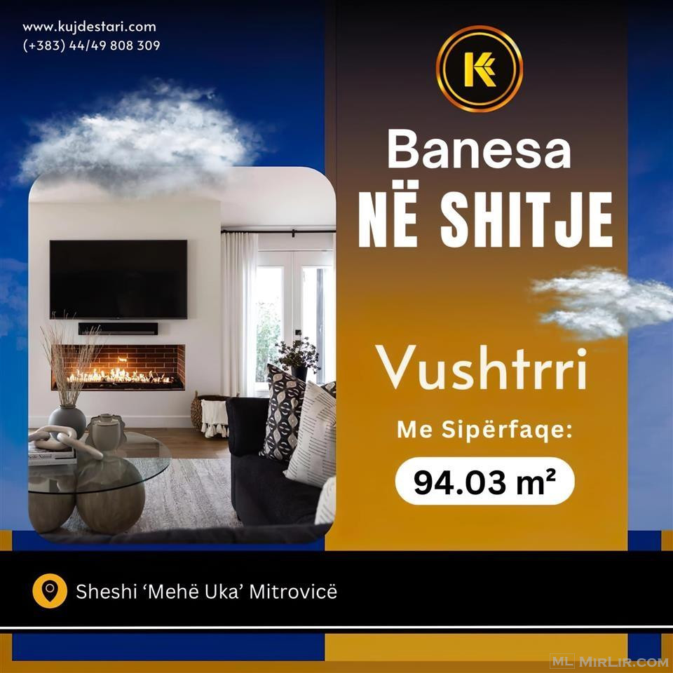 ??????? Banesa ne Vushtrri me sipërfaqe 94.03 m²