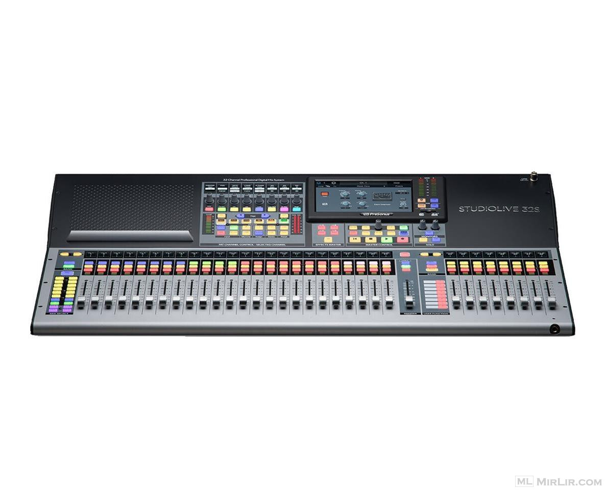 PreSonus StudioLive 32S 32-Channel Digital Mixer Recorder