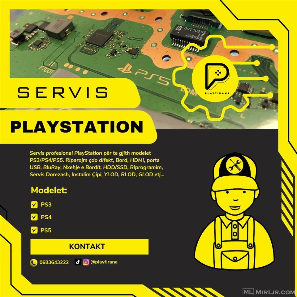 Servis PS5/PS4/PS3