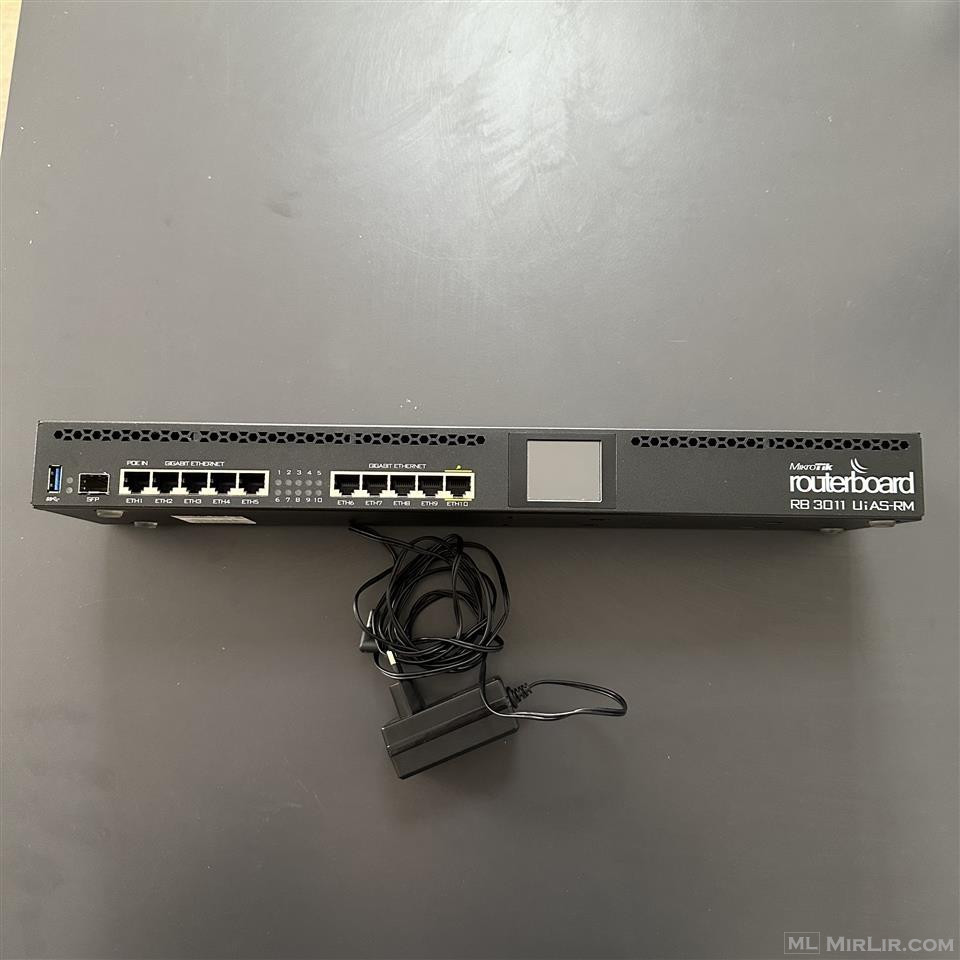 Mikrotik Router Board R8 3011 + paisje serveri