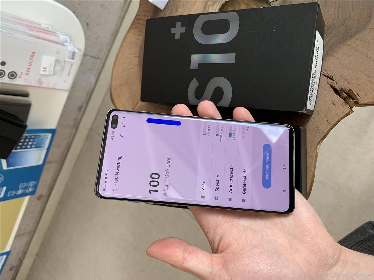 Samsung Galaxy S10 plus i ardhur Nga Gjermania 