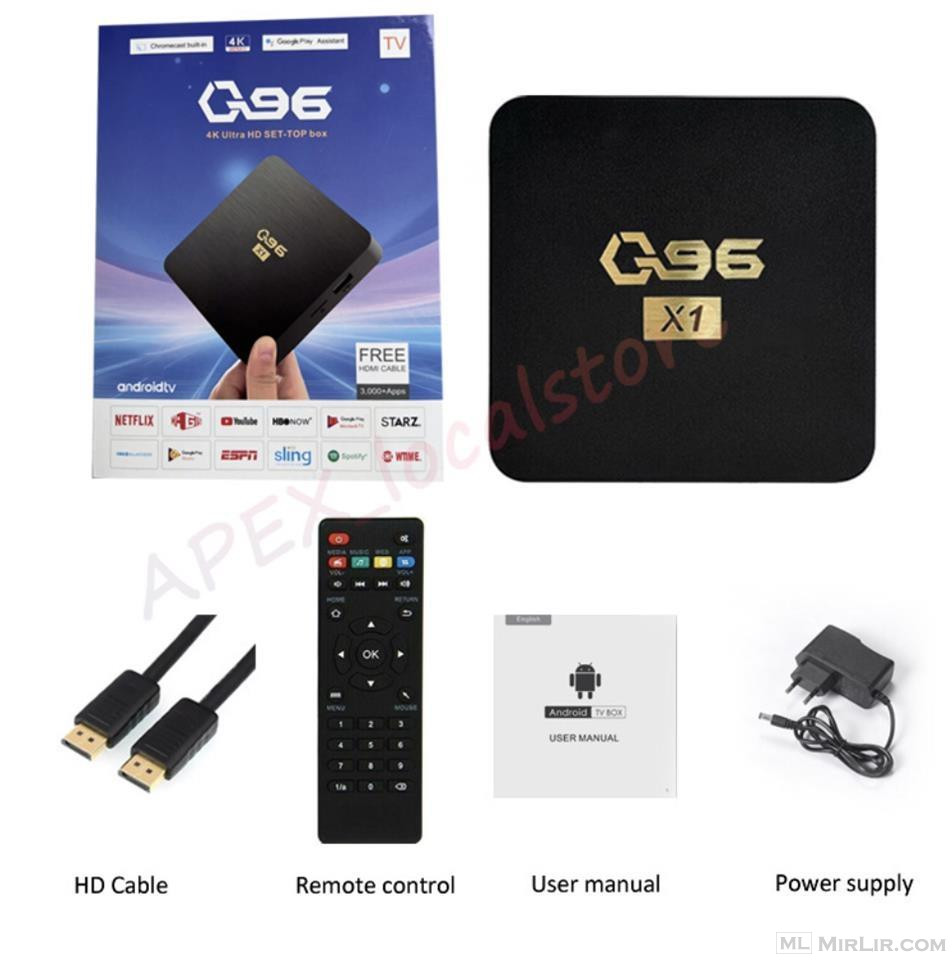 Tv box android Q96