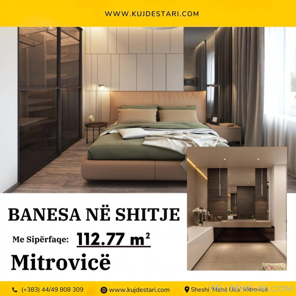 🌆 Shitet Banesa në Mitrovicë me një qmim prej  800€m²