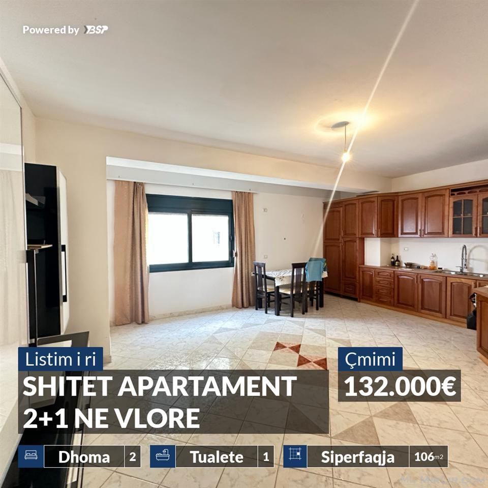 SHITET APARTAMENT 2+1 NE SKELE, VLORE