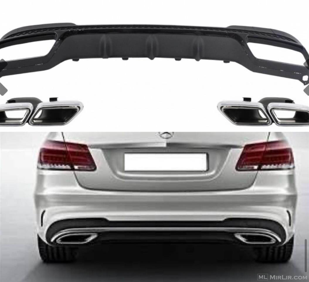 Mercedes E class w212 difuzor facelift design