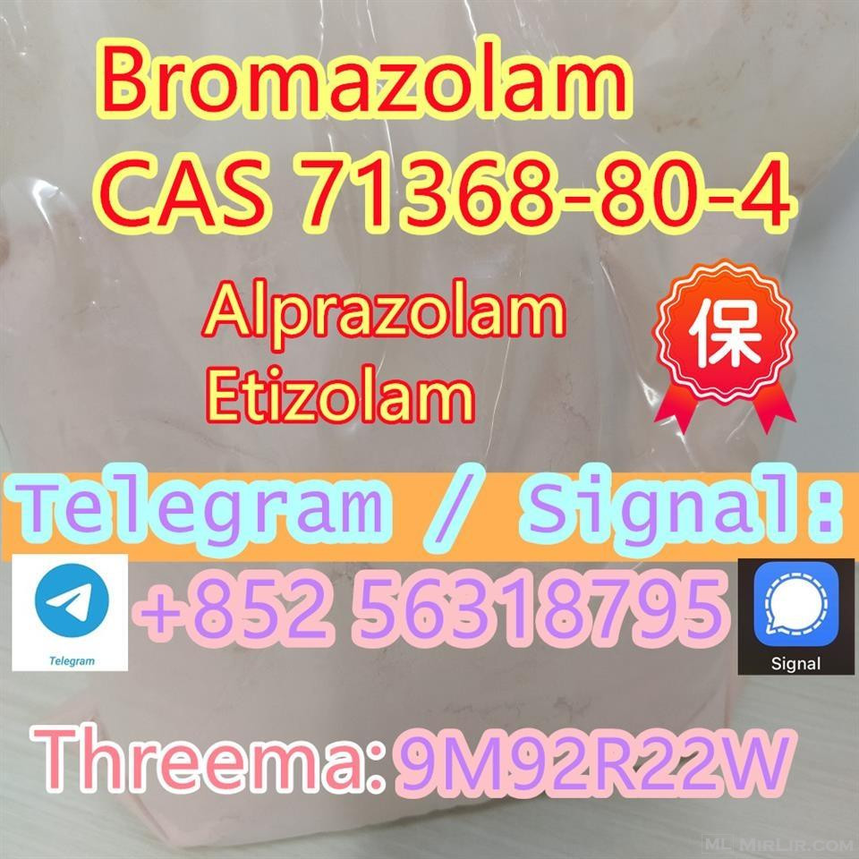 Bromazolam CAS 71368-80-4 high quality opiates, Safe transpo