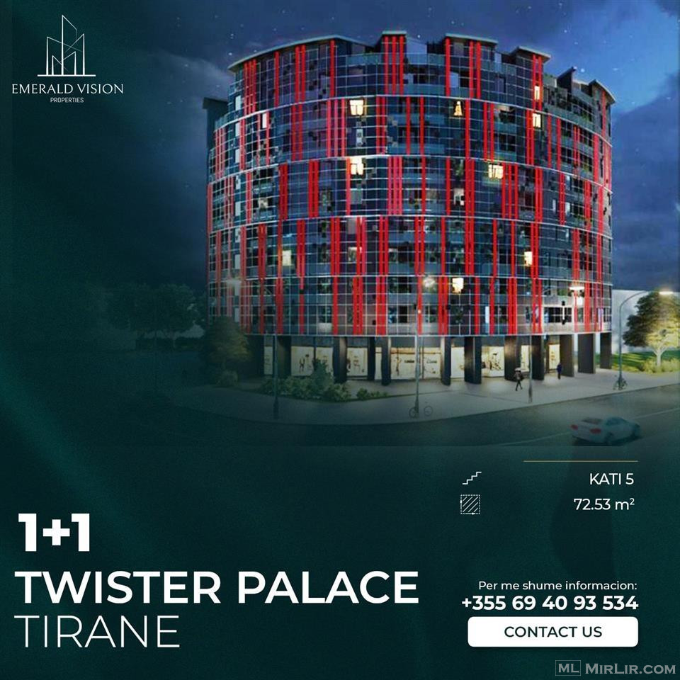 TWISTER PALACE - APARTAMENT 1+1 TIRANE