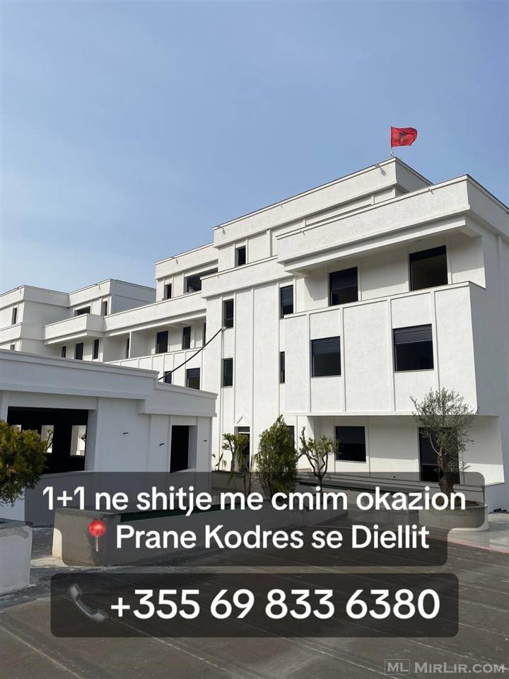 Okazion apartament 1+1 ne shitje prene Kodres se Diellit