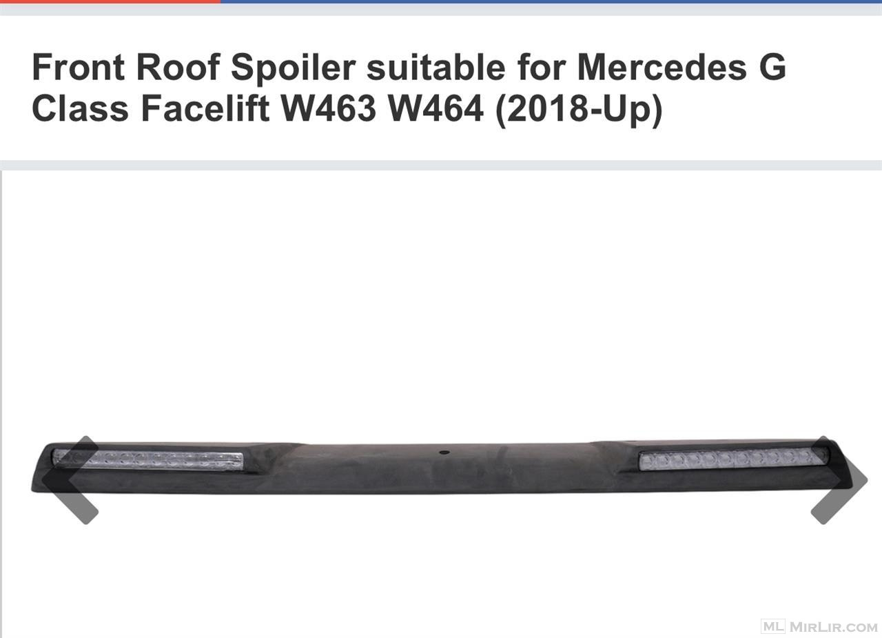 Mercedes G class w463 Spoiler tavani Brabus design.