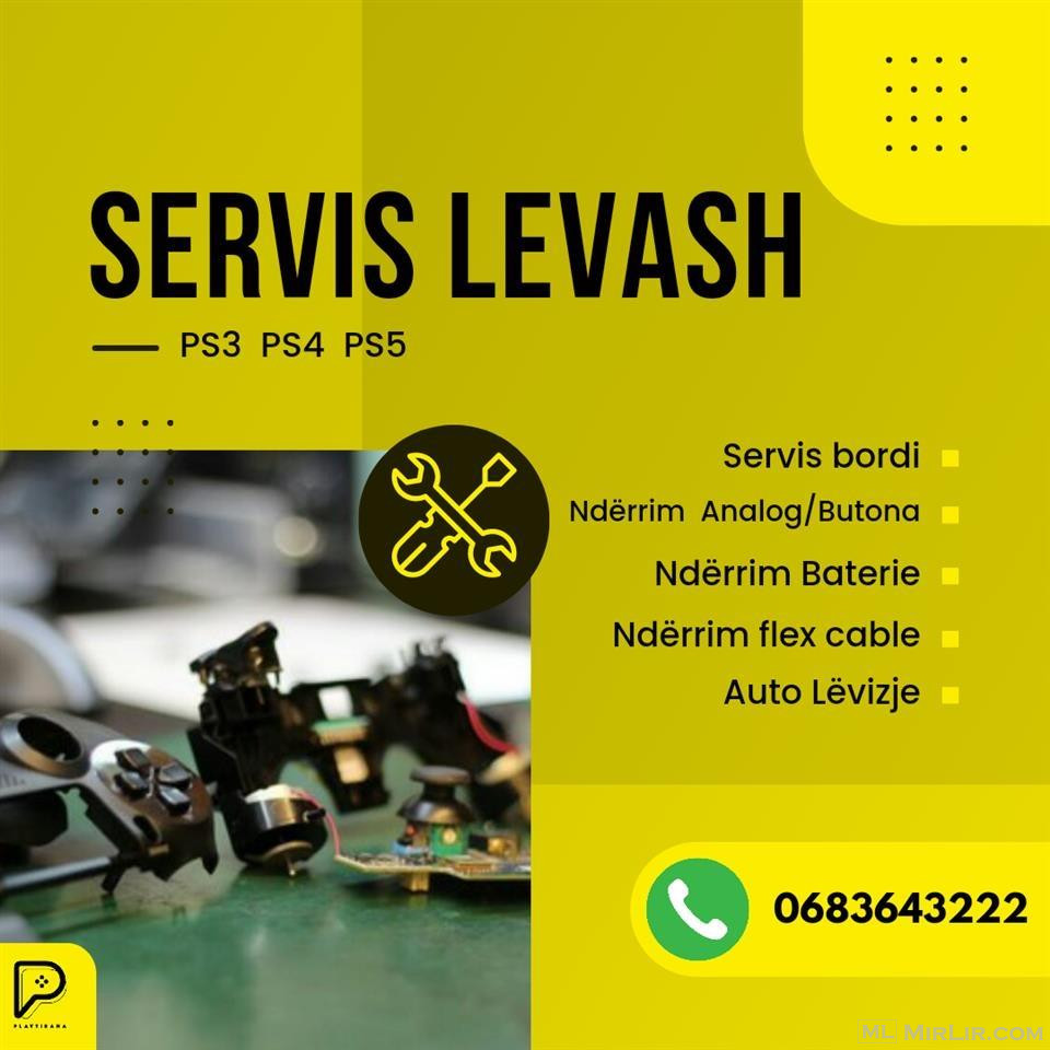 Servis Levash PS5/PS4/PS3