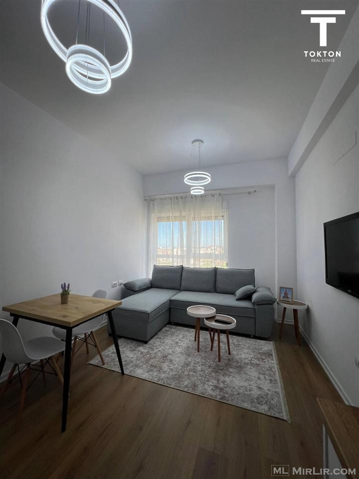 Tirane, jepet me qera apartament 1+1+Ballkon, Kati 5, 53 m² 