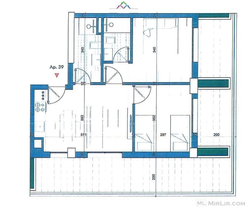 Apartament Per Shitje 2+1 Ne Golem (ID BDR12) Durres 