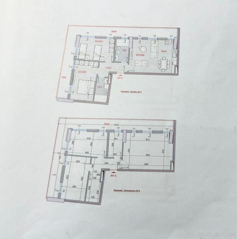 Shitet apartament 2+1+2 te Bulevardi i Ri/ 176,000 euro